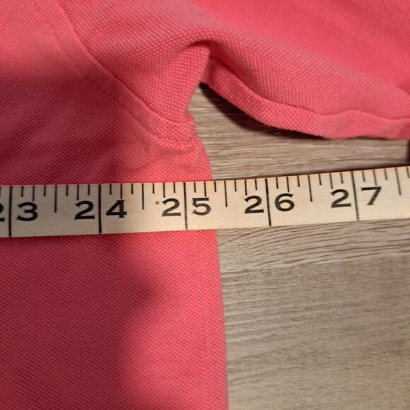Peter Millar Mens XL Pink Double Mercerized Cotton Polo Short Sleeve Sun Valley - Picture 10 of 12